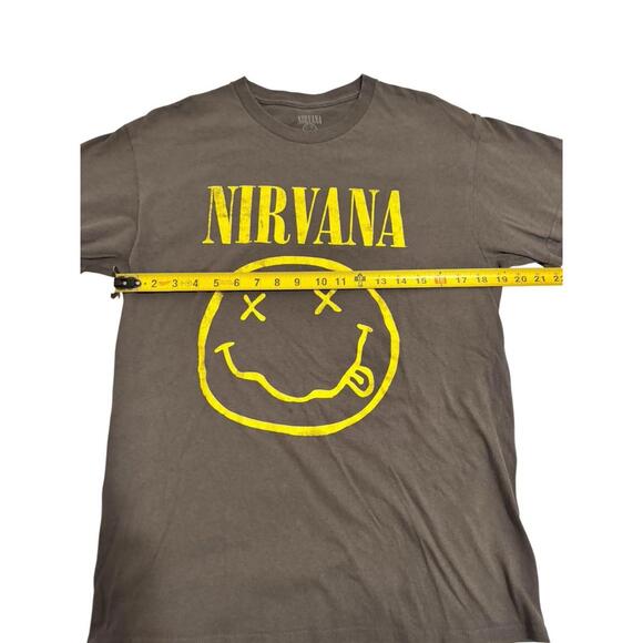 NIRVANA Men's Tshirt Tee Shirt Medium Vintage Look Medium - Picture 4 of 7